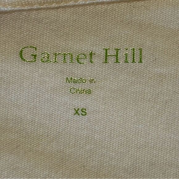 Garnet Hill ~ NEW Elegant Cream Sleeveless Ruffle Front Blouse XS - Picture 5 of 6